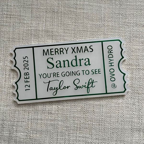 Special Event Keepsake Ticket