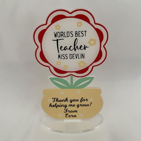Flower Pot Teacher Gift