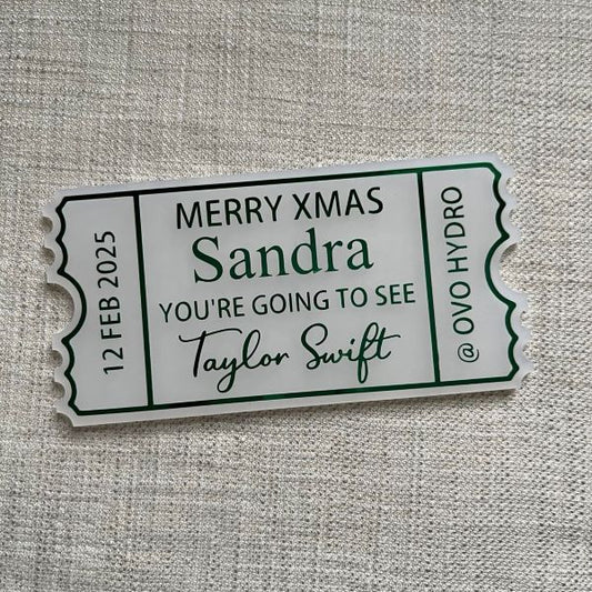 Special Event Keepsake Ticket