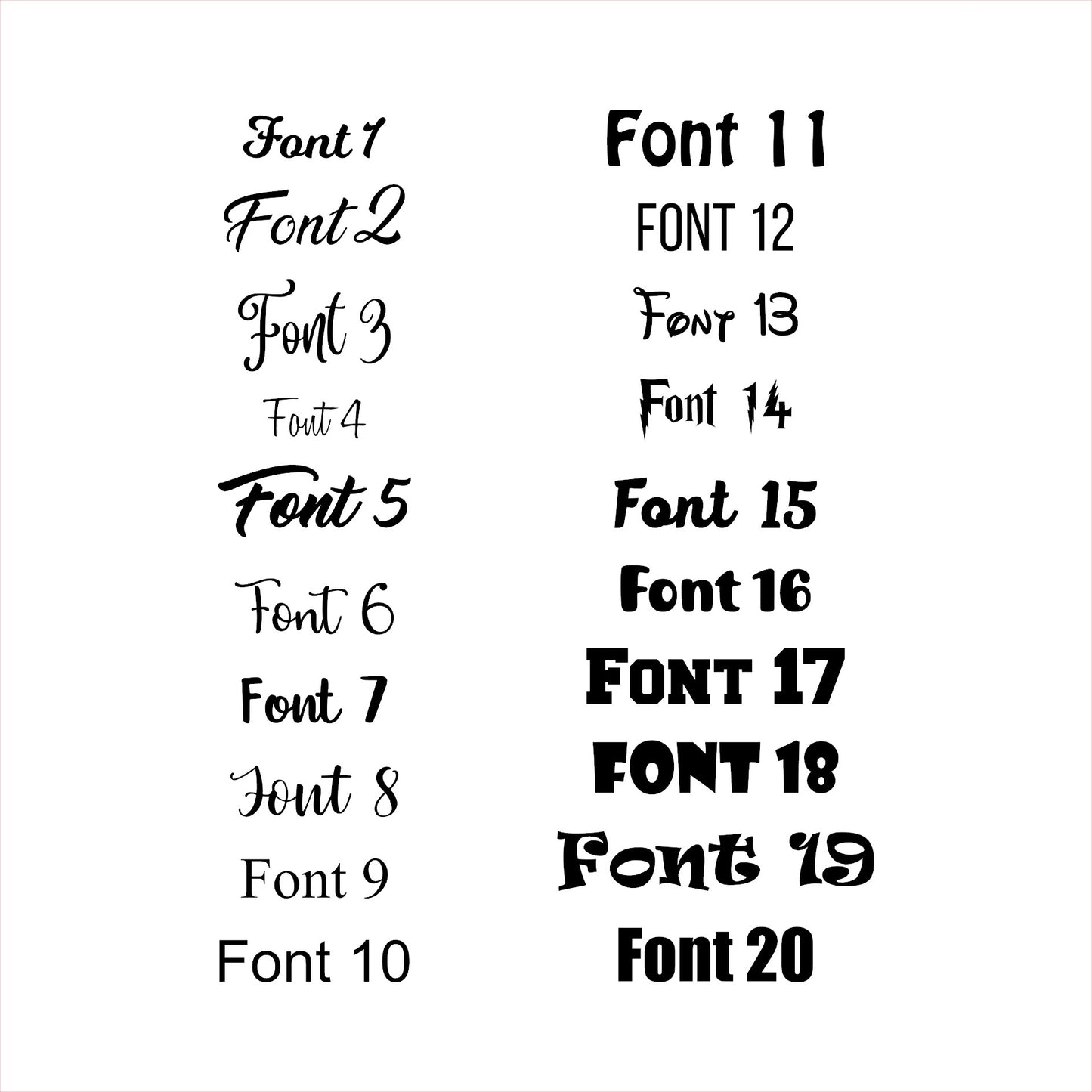 Custom Decal Matt Vinyl